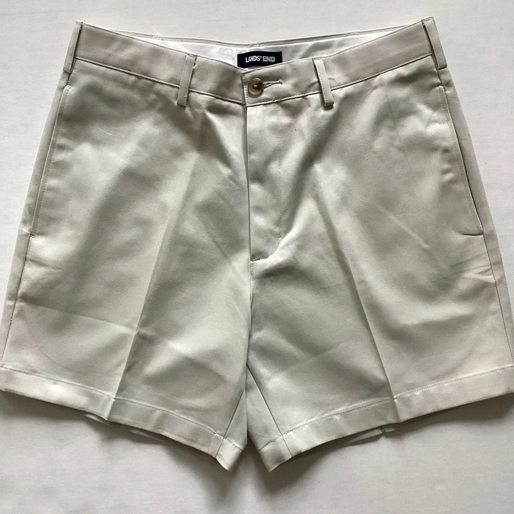 Lands’ End Traditional Fit Shorts Size 32 NWOT
